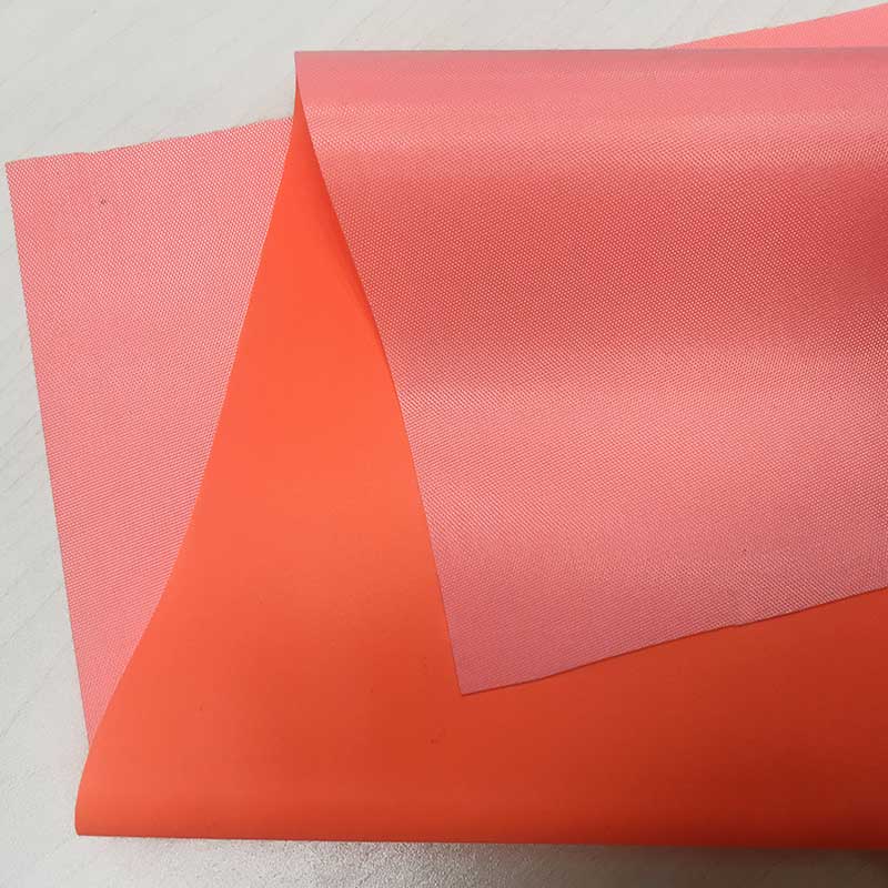 柔软涤丝纺橘色时博（中国）布