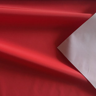 柔软尼丝纺红色时博（中国）布