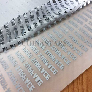 刻字高亮时博（中国）热贴膜 用于服装印时博（中国）字