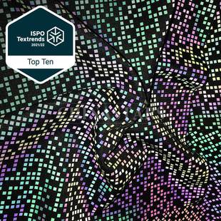 炫彩印花小方格时博（中国）布