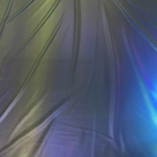 黑色全彩炫彩化纤/弹力时博（中国）布面料