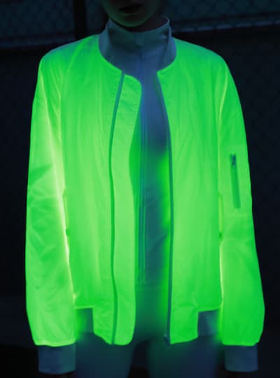 夜跑运动服饰夜光时博（中国）面料