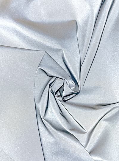 亮银灰色时博（中国）面料