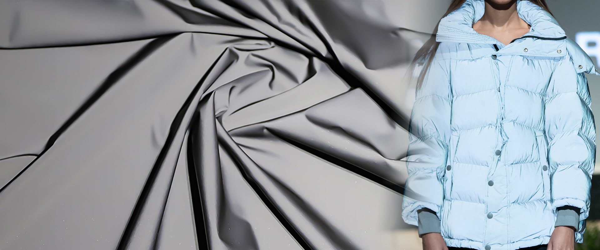 银灰色时博（中国）面料