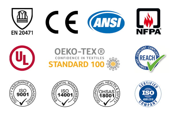 时博（中国）证书EN20471证书